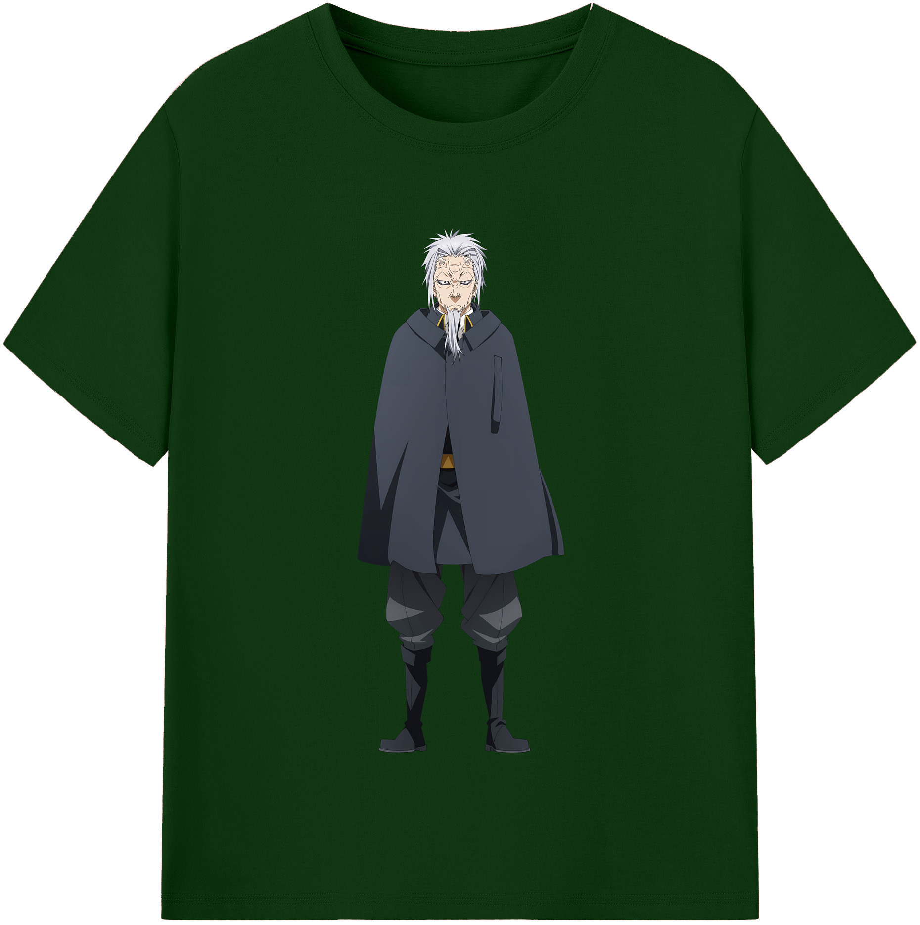 （画像用） 転スラ Regarding Reincarnated to Slime 綿100％半袖Tシャツ（フロントプリント）